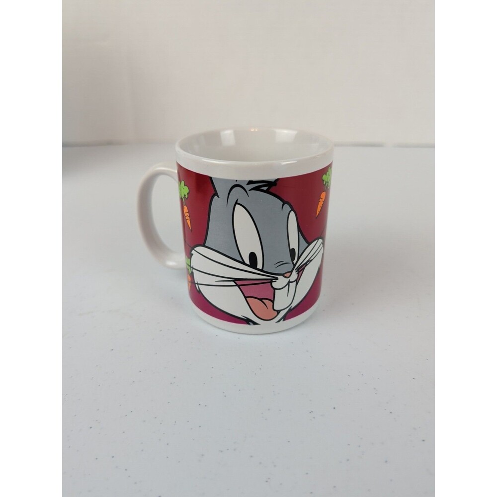 Vtg Looney Tunes "Bugs Bunny" Mug By Gibson Warner Bros. 1998 collectible